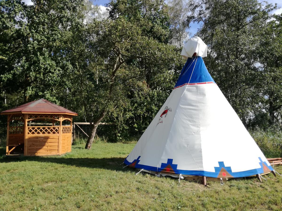 Glamping Podgrodzie Hotel Nowe Warpno Exterior foto