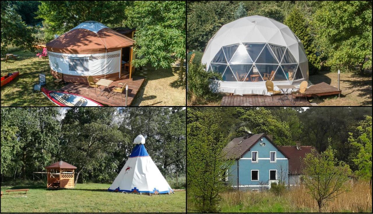 Glamping Podgrodzie Hotel Nowe Warpno Exterior foto
